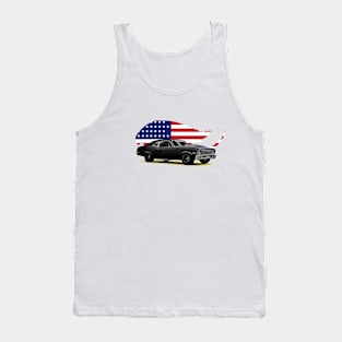 Nova Black USA Print Tank Top